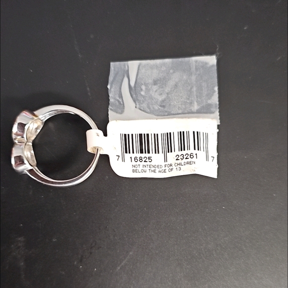 Sterling Silver Infinity Ring New With Tags Size 7 - Picture 2 of 3